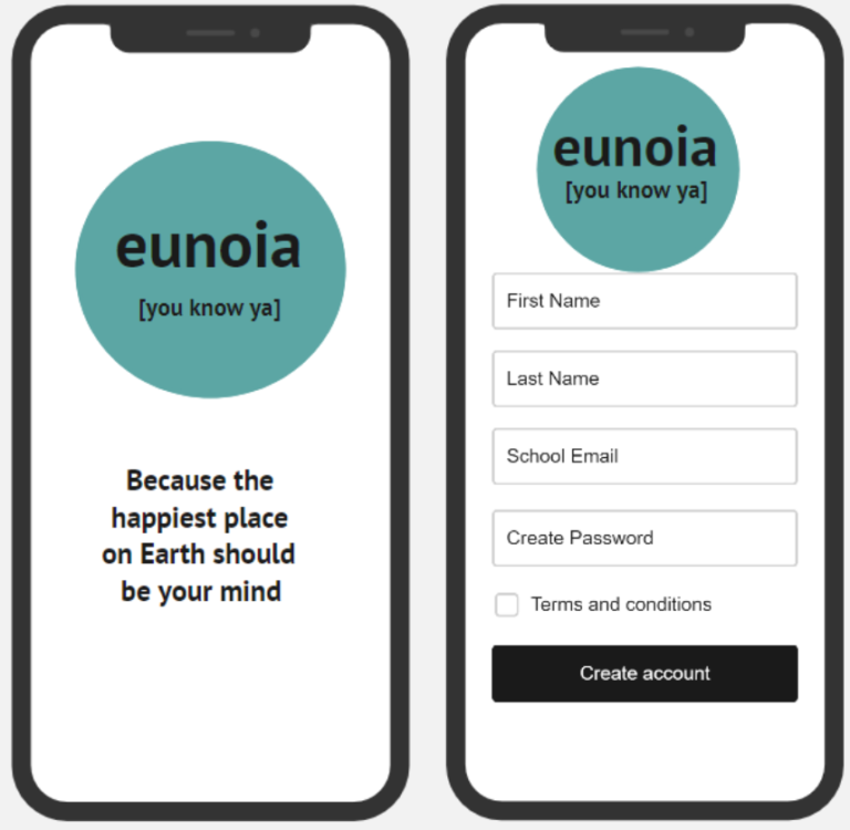 Euonia Sign On App Page